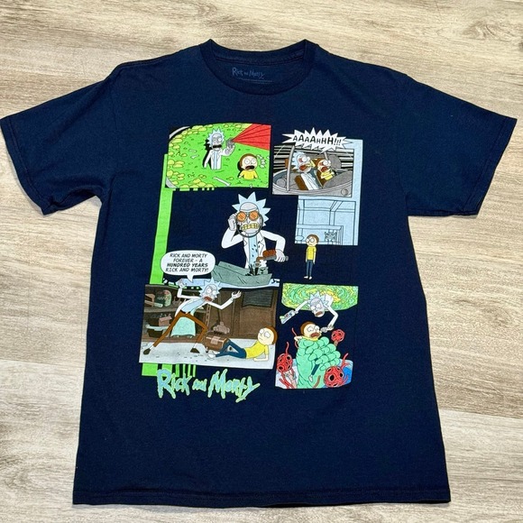 Rick and Morty men's‎ T-shirt size medium - Picture 1 of 3